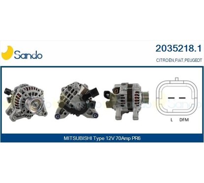 Sando Psa 2035218.1 per ripristinare il corretto funzionamento del componente