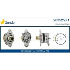 Sando Alternatore 12V 115A Volvo Penta 2035256.1 per ripristinare il corretto funzionamento del componente