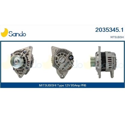 Sando Mitsubishi 2035345.1 per ripristinare il corretto funzionamento del componente