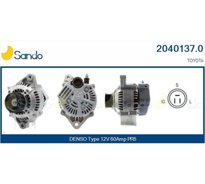 Sando Toyota 2040137.0 per ripristinare il corretto funzionamento del componente