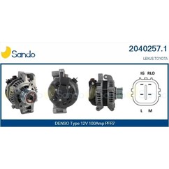 Sando Alternatore 12V 100A Toyota Avensis/Corolla 2.0/2. 2040257.1