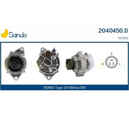 Sando Toyota 2040450.0 per ripristinare il corretto funzionamento del componente