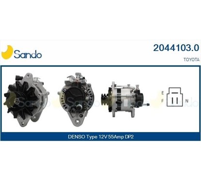 Sando Toyota 2044103.0 per ripristinare il corretto funzionamento del componente