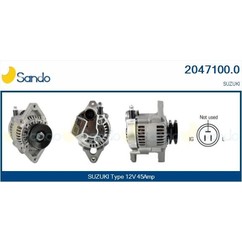 Sando Alternatore 12 45A Suzuki Swift I 1.3 1984-89 2047100.0