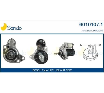 Sando Vw 6010107.1 per ripristinare il corretto funzionamento del componente