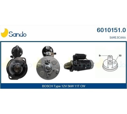 Sando Same 6010151.0 per ripristinare il corretto funzionamento del componente