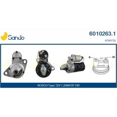 Sando Motorino Avviamento 12V Komatsu/Perkins 6010263.1