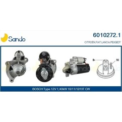 Sando Motorino Avviamento 12V 1,4Kw (12 Denti) Citroen/F 6010272.1