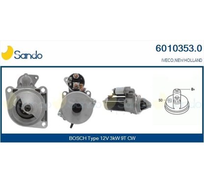 Sando Iveco 6010353.0 per ripristinare il corretto funzionamento del componente