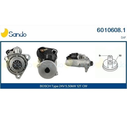 Sando Daf 6010608.1 per ripristinare il corretto funzionamento del componente