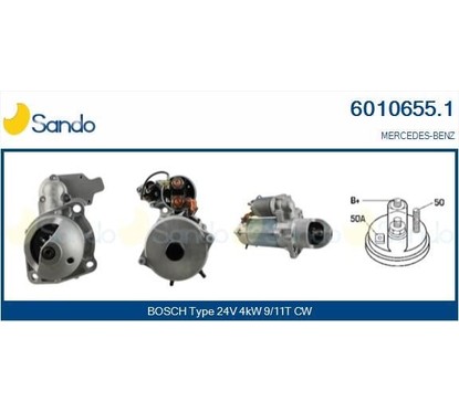Sando Mercedes Truks 6010655.1 per ripristinare il corretto funzionamento del componente