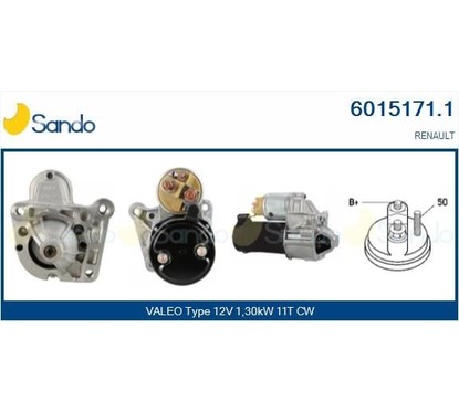 Sando Renault 6015171.1 per ripristinare il corretto funzionamento del componente