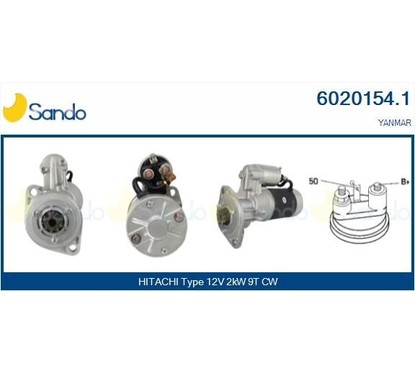 Sando Yanmar 6020154.1 per ripristinare il corretto funzionamento del componente