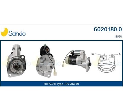 Sando Isuzu 6020180.0 per ripristinare il corretto funzionamento del componente