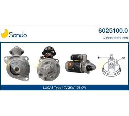 Sando Massey Ferguson 6025100.0 per ripristinare il corretto funzionamento del componente