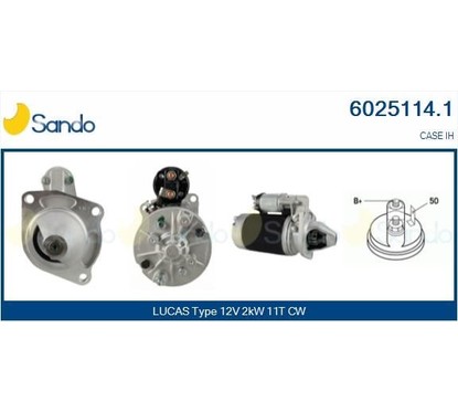 Sando Case International 6025114.1 per ripristinare il corretto funzionamento del componente