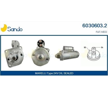Sando Fiat,Iveco 6030603.2 per ripristinare il corretto funzionamento del componente