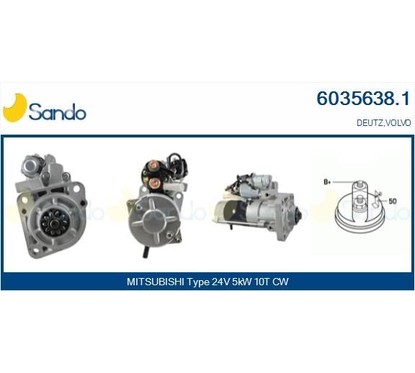 Sando Deutz,Khd 6035638.1 per ripristinare il corretto funzionamento del componente