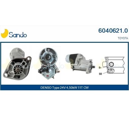 Sando Toyota 6040621.0 per ripristinare il corretto funzionamento del componente