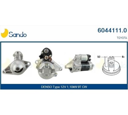 Sando Toyota 6044111.0 per ripristinare il corretto funzionamento del componente