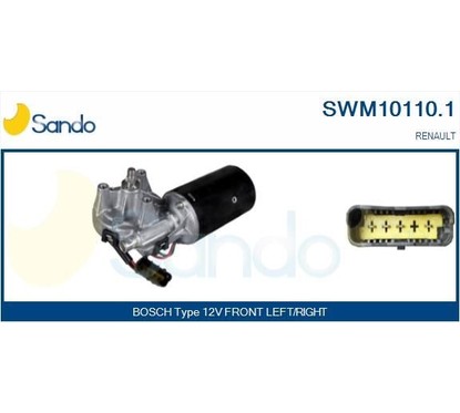 Sando Motorino Tergi Renault Clio Ii,Clio Ii Van,Thal Swm10110.1