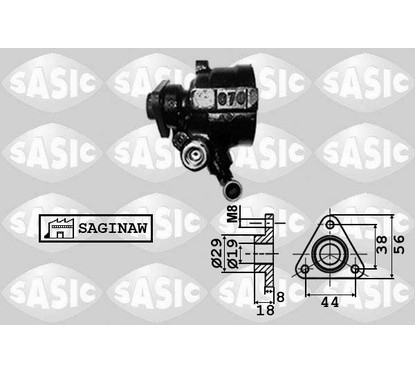 Sasic Pompa Idroguida Alfa 147 7076005