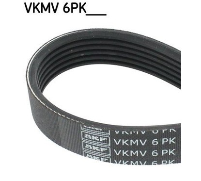 SKF Cinghia Poly-V VKMV 6PK966 per ripristinare il corretto funzionamento del componente