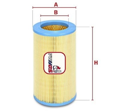 Filtro Aria Sofima S7630A Fiat, Lancia