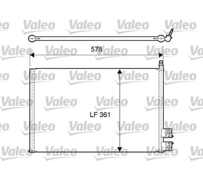 Valeo Condenser Ford Fiesta 814083 per ripristinare il corretto funzionamento del componente
