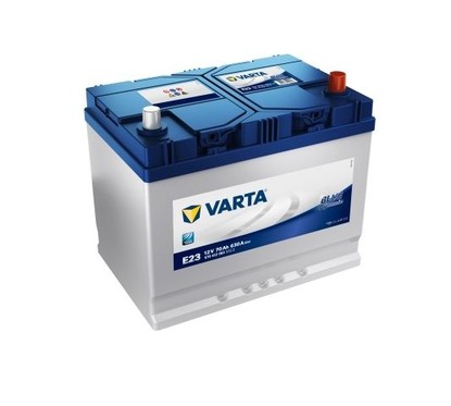 Batteria auto VARTA Blue Dynamic E23 70 Ah 630 A | AC Ricambi