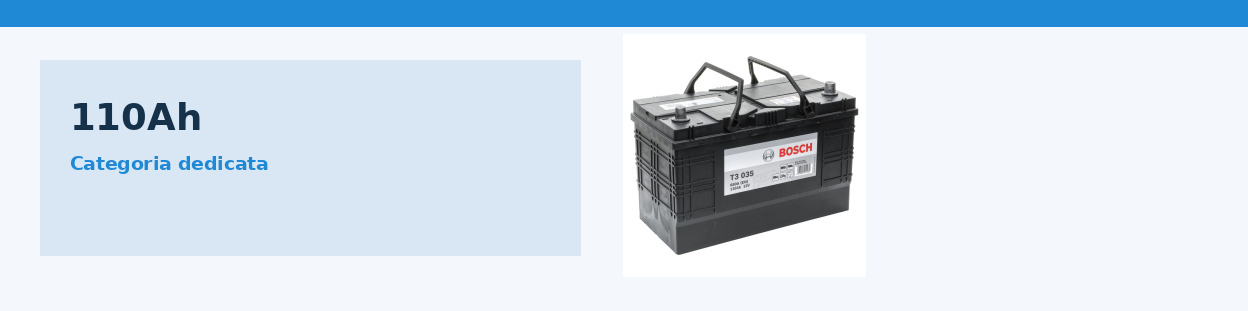 Batterie camion 110Ah | AC Ricambi